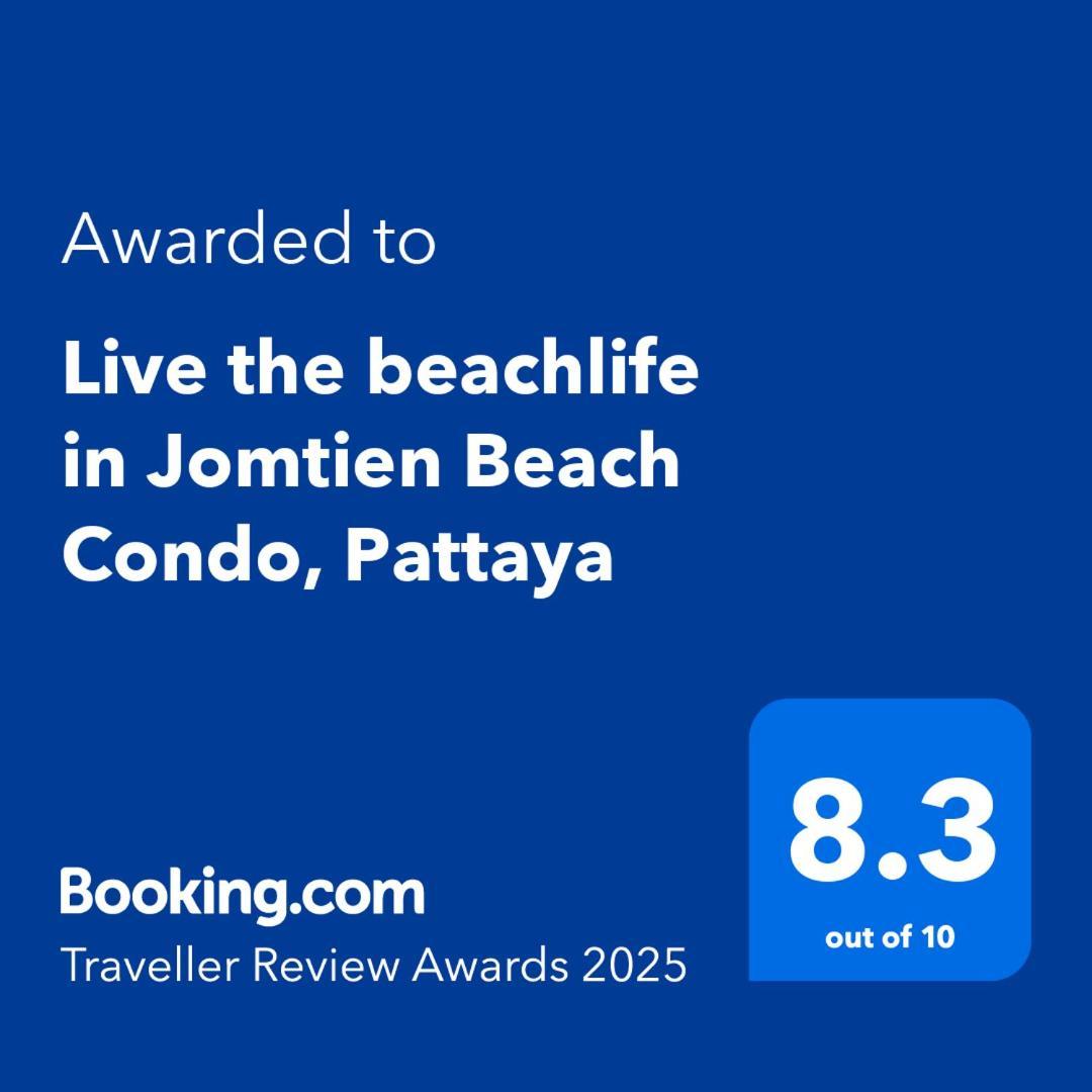 Live The Beachlife In Jomtien Beach Condo, Pattaya Exteriér fotografie